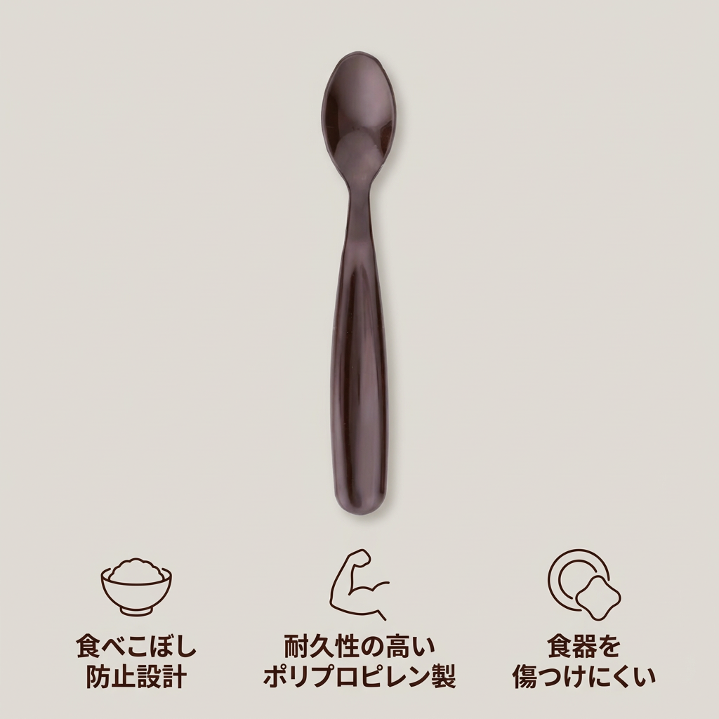 ライフスプーン（もちやすい太柄スプーン）
