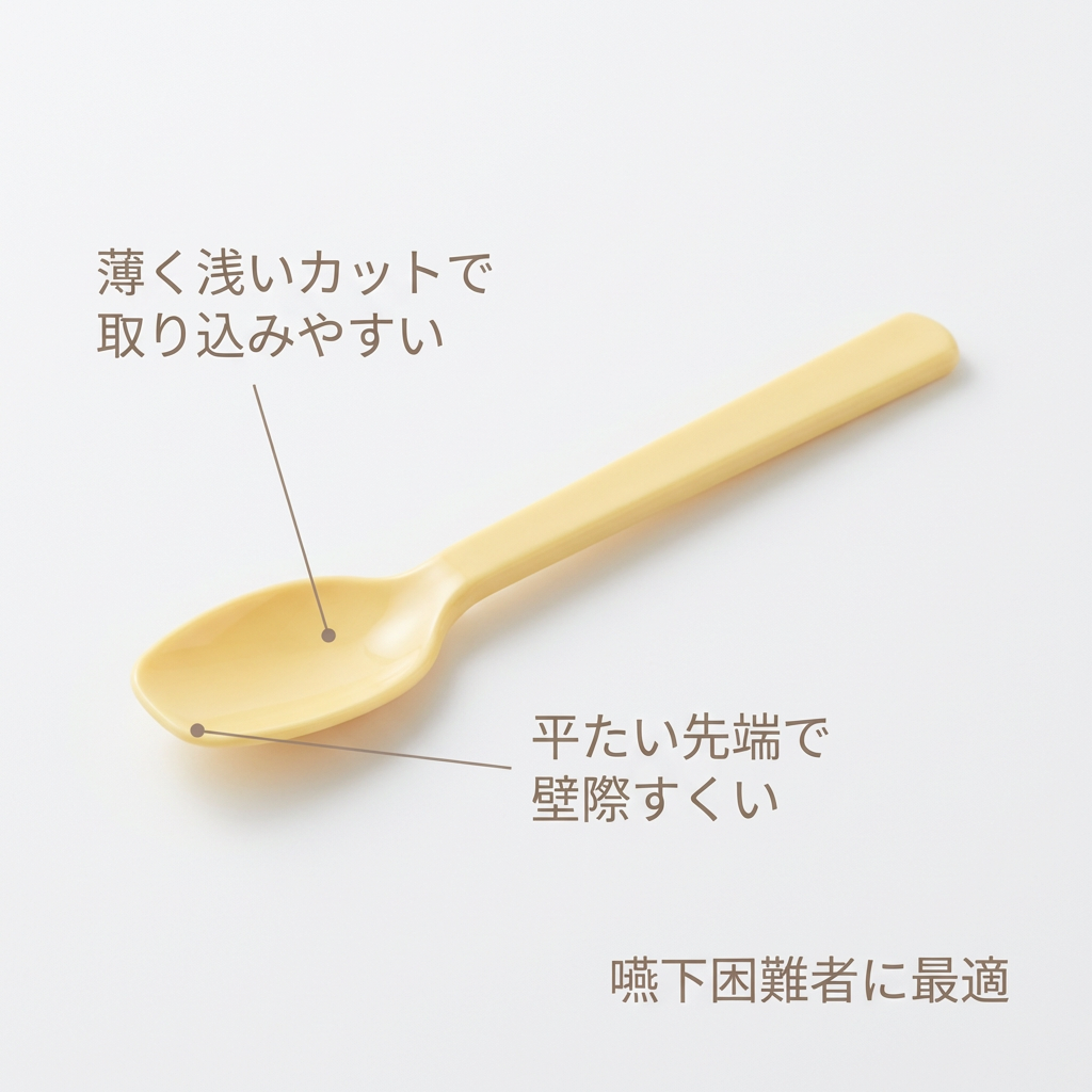 たべやすいスプーン